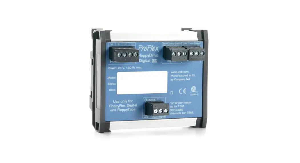 Proplex Floppydrive Digital Din Rail Mount User Guide Proplex Floppydrive Digital Din Rail Mount User Guide