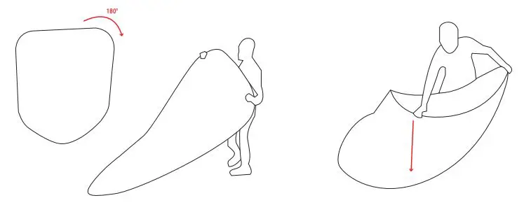 EXPLORE SCIENTIFIC Two Room Pop-Up Observatory Tent - How To Fold Away 2