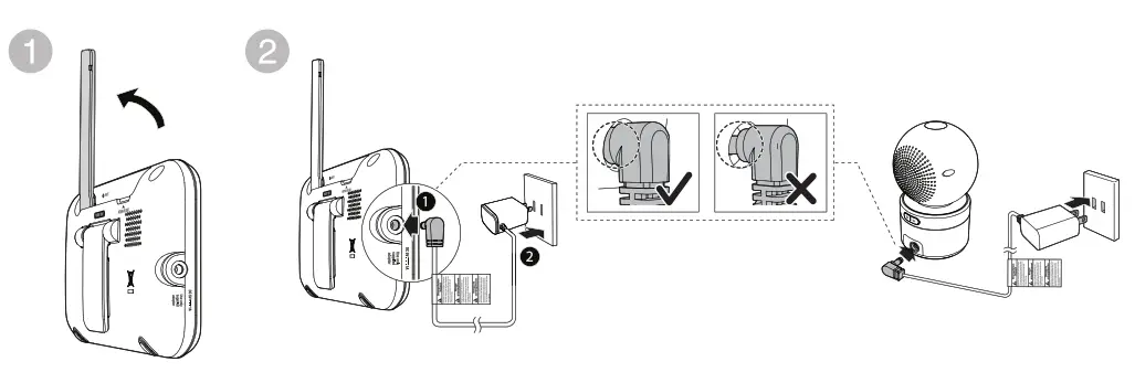 vtech VM5463 Full Color Pan and Tilt Video Monitor - baby monitor