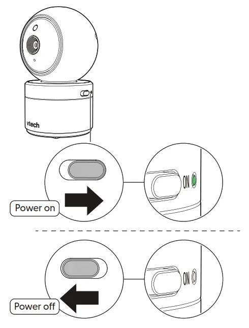 vtech VM5463 Full Color Pan and Tilt Video Monitor - baby monitor1