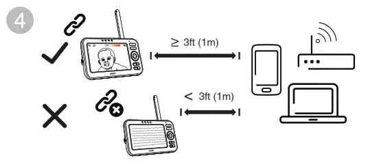 vtech VM5463 Full Color Pan and Tilt Video Monitor - baby monitor4