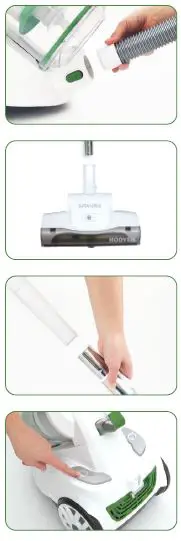 HOOVER 3013 Eco Pets Turbo Bagless HEPA Vacuum Cleaner Fig3