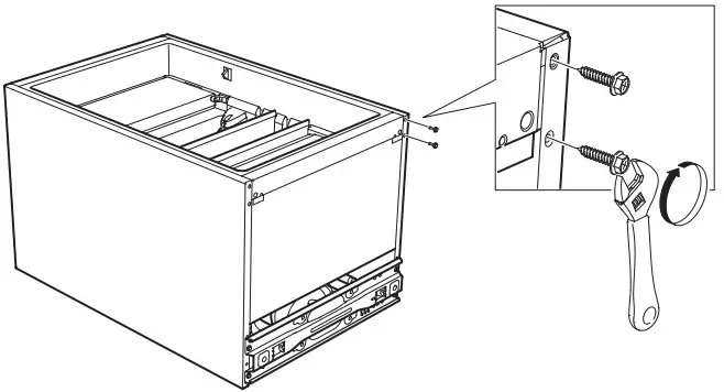 IKEA LAGAN Freestanding Refrigerator with Frost Compartment - FIG 10