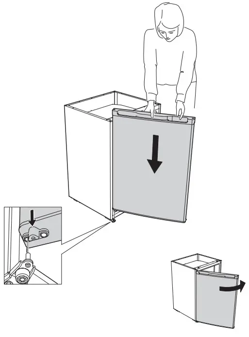 IKEA LAGAN Freestanding Refrigerator with Frost Compartment - FIG 22