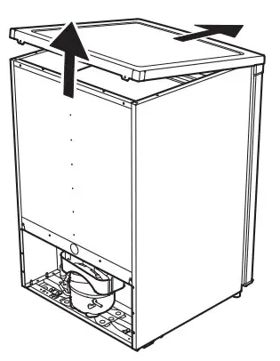 IKEA LAGAN Freestanding Refrigerator with Frost Compartment - FIG 4