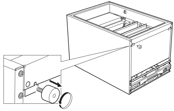 IKEA LAGAN Freestanding Refrigerator with Frost Compartment - FIG 8