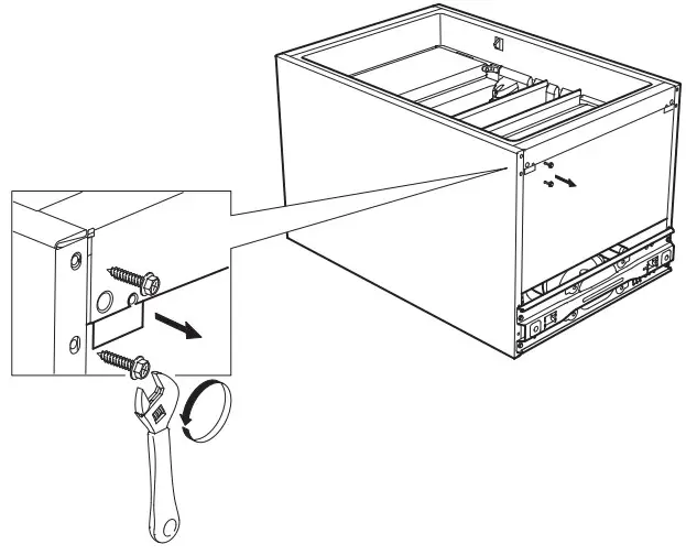 IKEA LAGAN Freestanding Refrigerator with Frost Compartment - FIG 9