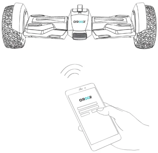 GYROOR F1 Hoverboard - first ride