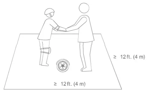 GYROOR F1 Hoverboard - learning to ride 1