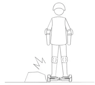 GYROOR F1 Hoverboard - warning 1