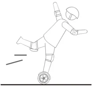 GYROOR F1 Hoverboard - warning 12