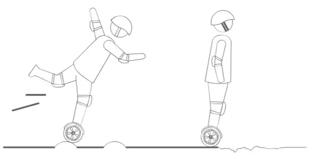 GYROOR F1 Hoverboard - warning 2