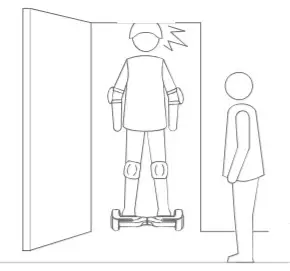 GYROOR F1 Hoverboard - warning 3