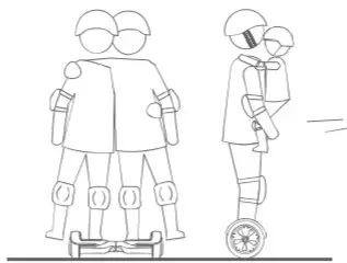 GYROOR F1 Hoverboard - warning 9