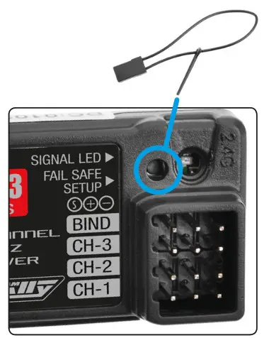 CORALLY Advanced 2.4GHZ Radio Control System - PROCEDURE
