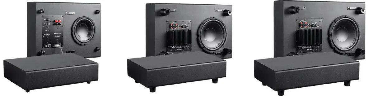MONOPRICE MP SSW-8 8-Inch Powered Slim Subwoofer - Cover