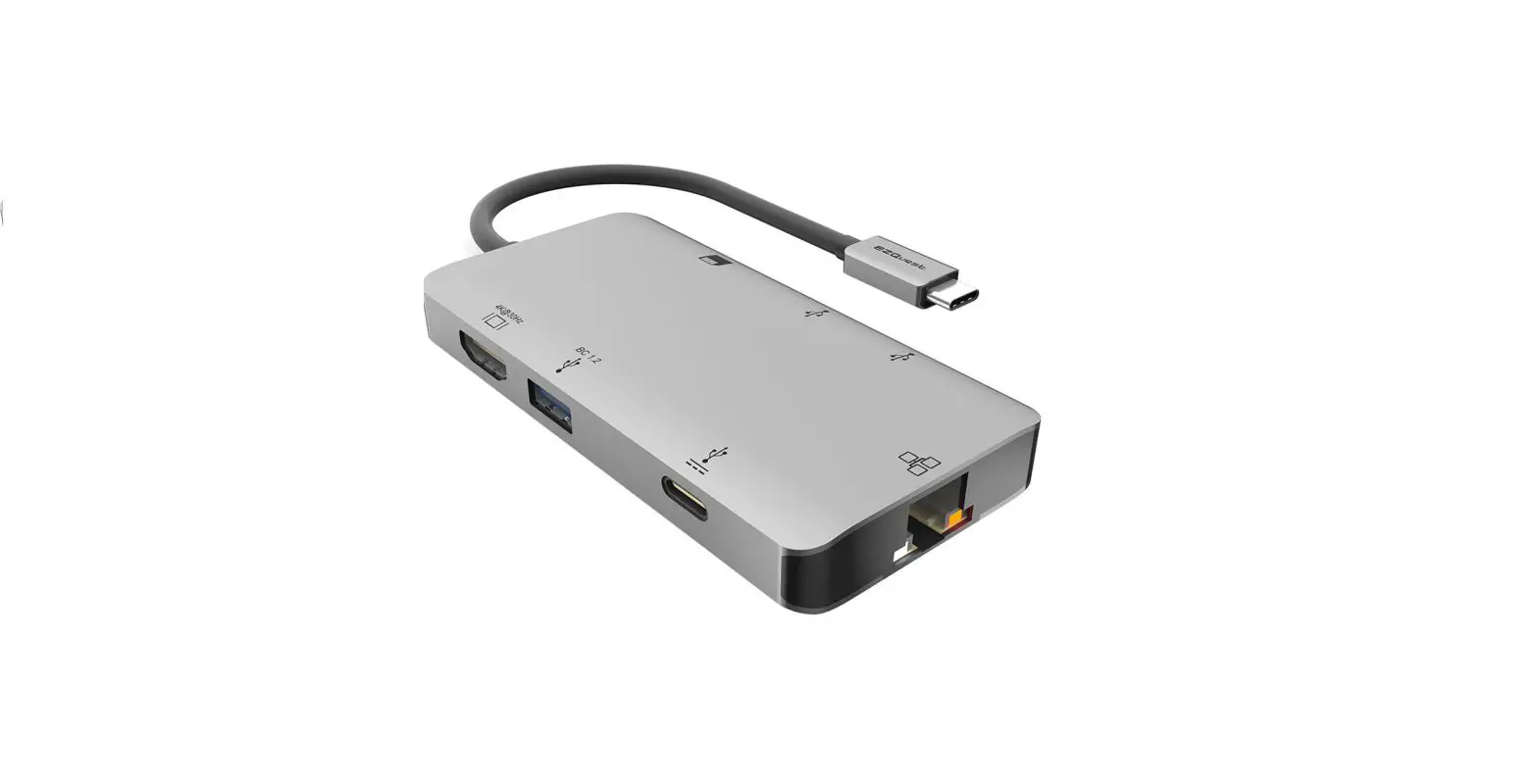 Ezquest X40030 8 Ports Multimedia Hub Adapter Instruction Manual