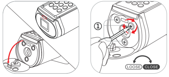 WE LOCK PCB10KEY32 Electronic Smart Lock Fingerprint Passward Bluetooth Lock - battery2
