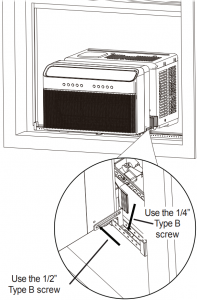 SECURE THE UNIT ON THE BRACKET 2.2