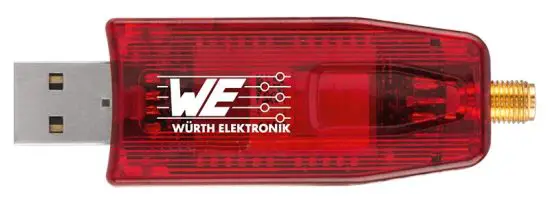 WURTH ELEKTRONIK Tarvos-II USB Radio Stick Wireless Connectivity & Sensor