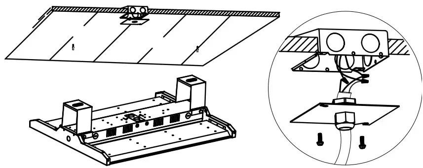 JADEMAR JLHBD Series Linear High Bay - SURFACE MOUNTING