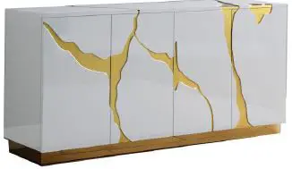Best Master Furniture T1945 Sideboard and Mirror Product