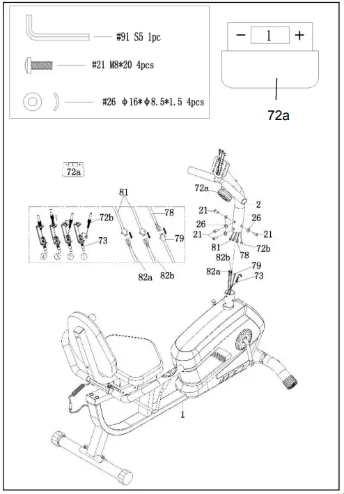 SUNNY Health Fitness SF 9
