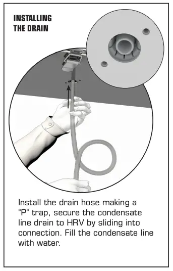 INSTALLING THE DRAIN