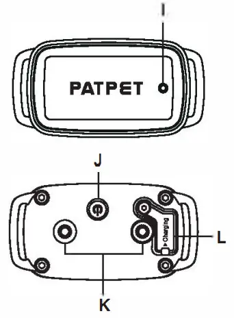PATPET 530 Dog Training Collar - OVERVIEW 1