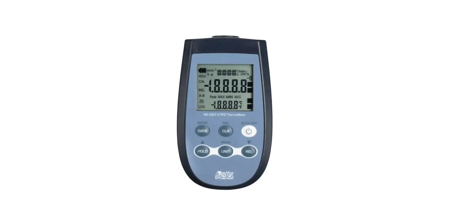 Delta Ohm Hd2307.0 Rtd Thermometer User Manual Delta Ohm Hd2307.0 Rtd Thermometer User Manual