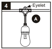 Gateway Plastic Hardware Lighting J56963 Wi-Fi Application 24ft String Lights - INSTRUCTIONS 4