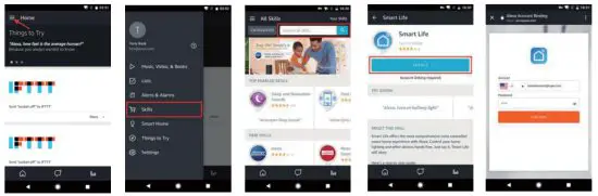 Gateway Plastic Hardware Lighting J56963 Wi-Fi Application 24ft String Lights - Link Smart Life account