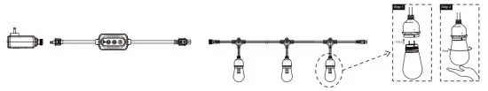 Gateway Plastic Hardware Lighting J56963 Wi-Fi Application 24ft String Lights - TROUBLESHOOTING