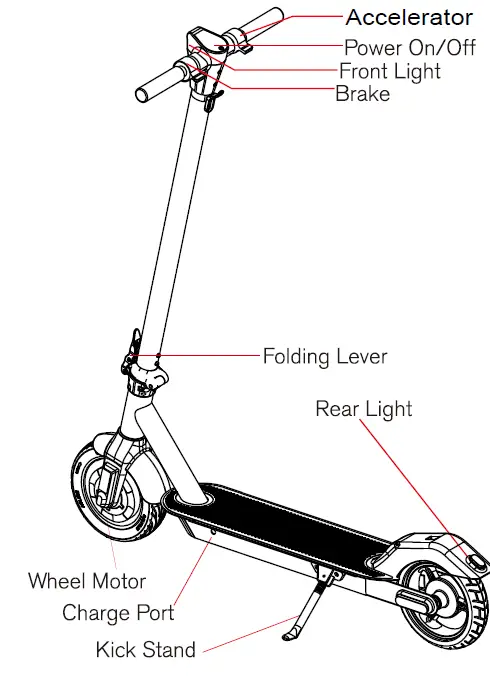 Hl ESR3 Electric Scooter 1
