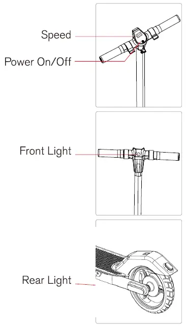 Hl ESR3 Electric Scooter 5