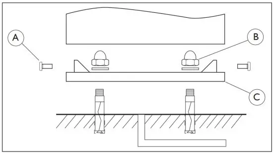 saxby lighting 13822 Zone Bollard - Installation