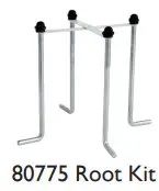 saxby lighting 13822 Zone Bollard - figure 1