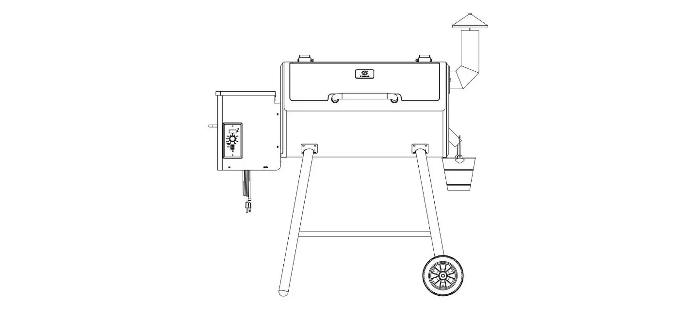 Z Grills Zpg-5502h Wood Pellet Grills Owner's Manual