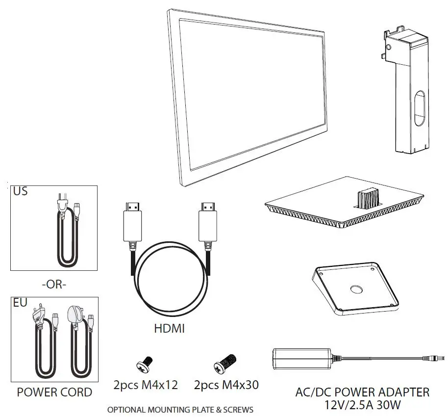 SEVEN L238IPS 23.8 Inch FHD 1920x1080 IPS LED Monitor-FIG1