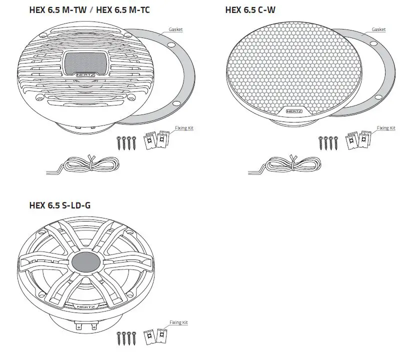 HERTZ FJL064 Marine Speaker 1