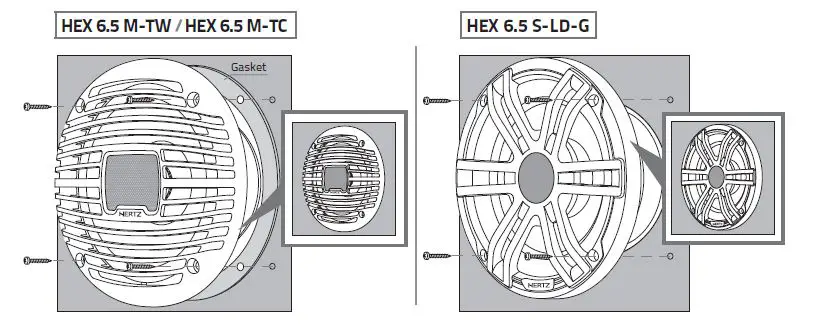 HERTZ FJL064 Marine Speaker 3