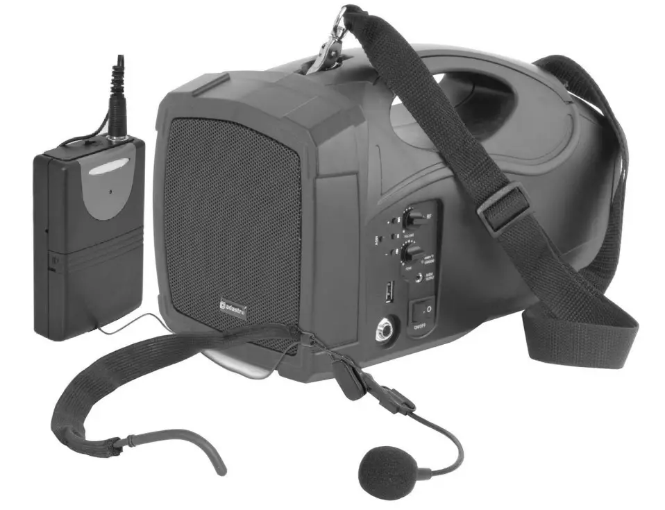 Adastra H25b Portable Pa System User Manual