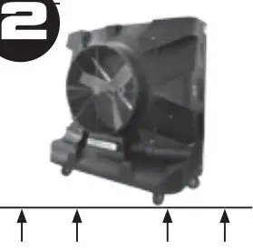 PORTACOOL PACHR370 Portable Evaporative Cooler - SETUP 2