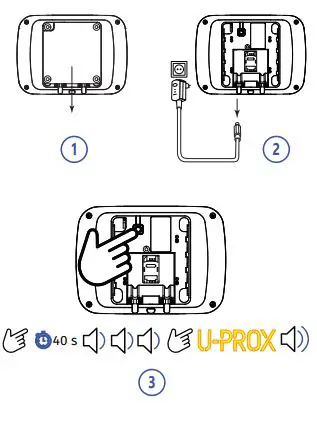 U-PROX MP Wireless Security Control Panel 10