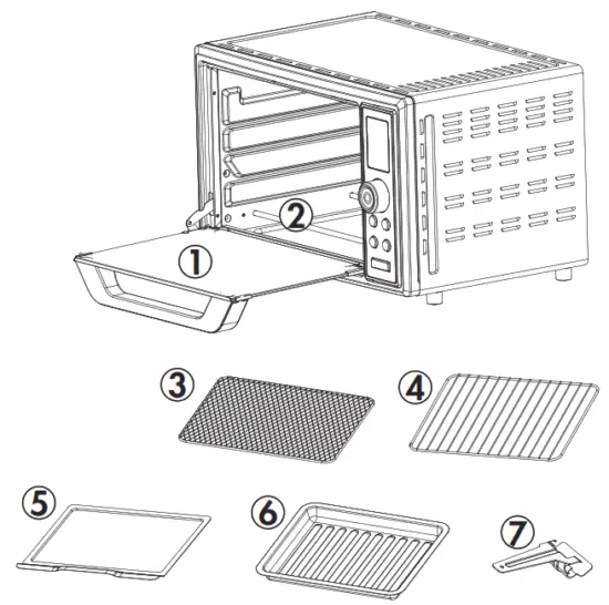 Danby DBTO0961ABSS Convection Toaster Oven