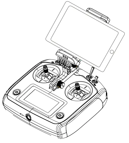 FLYSKY AGX i6S Transmitter Control w FS iA6B Receiver for RC Drone Quadcopter - fig