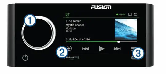 FUSION 010-01905-00 Apollo RA770 Marine Entertainment System 1