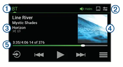 FUSION 010-01905-00 Apollo RA770 Marine Entertainment System FIG 5