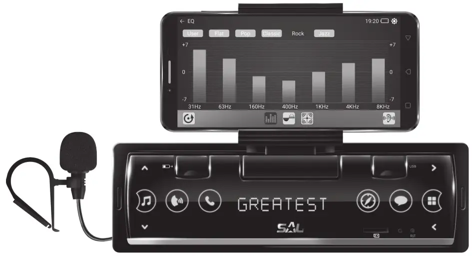 SOMOGYI VB 8000 Smart Car Radio Android apps - Cover