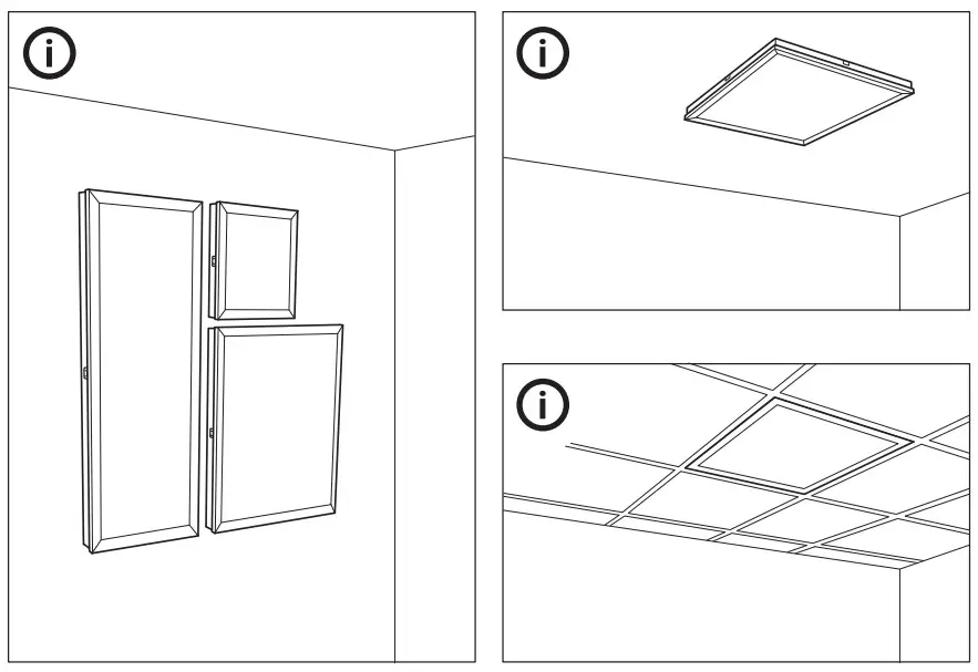 IKEA FLOALT LED Light Panel Dimmable - figure 2